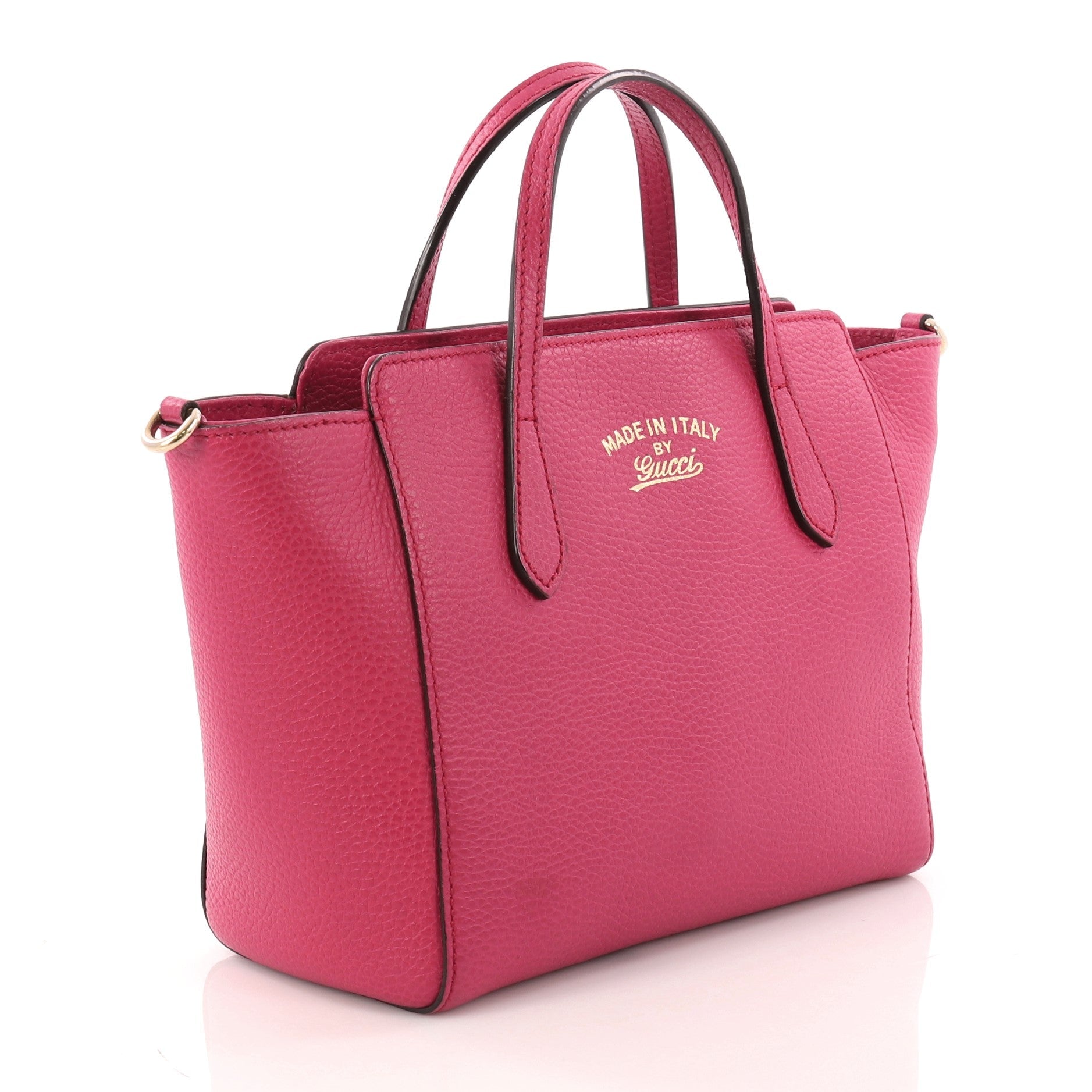 Swing Crossbody Bag Pebbled Leather Mini