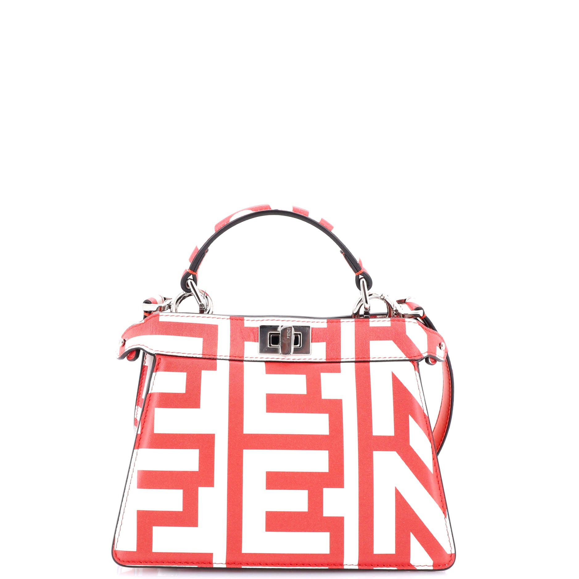 x Marc Jacobs Peekaboo ISeeU Bag Printed Leather Petite