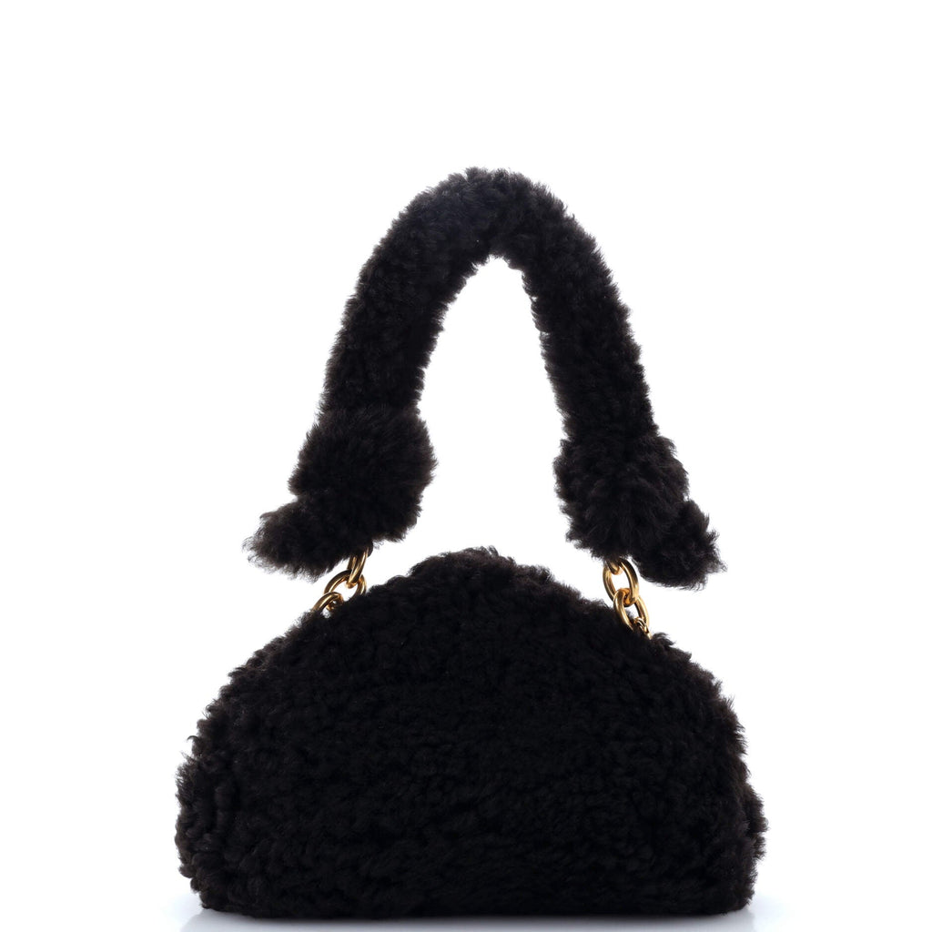 Tip Clutch Shearling