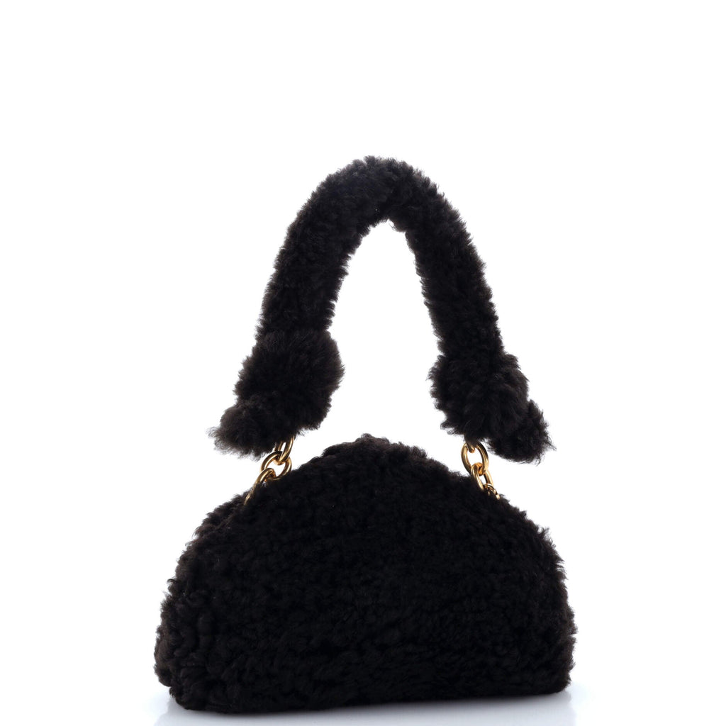 Tip Clutch Shearling