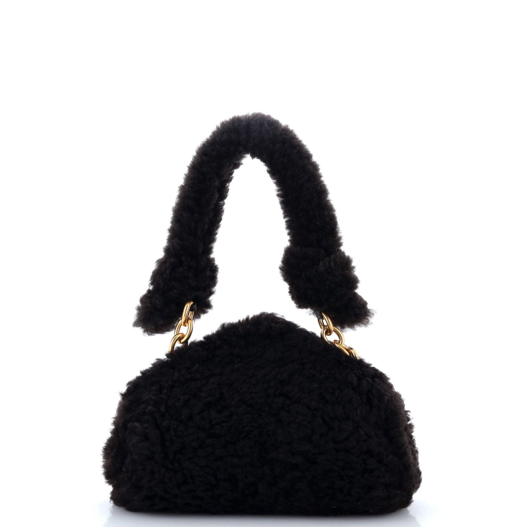 Tip Clutch Shearling