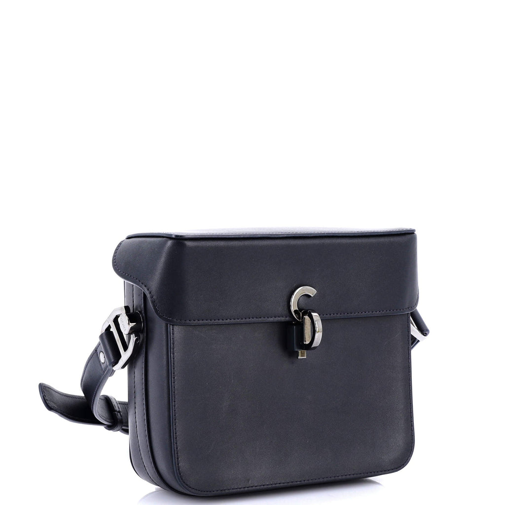 Boxy Messenger Bag Leather