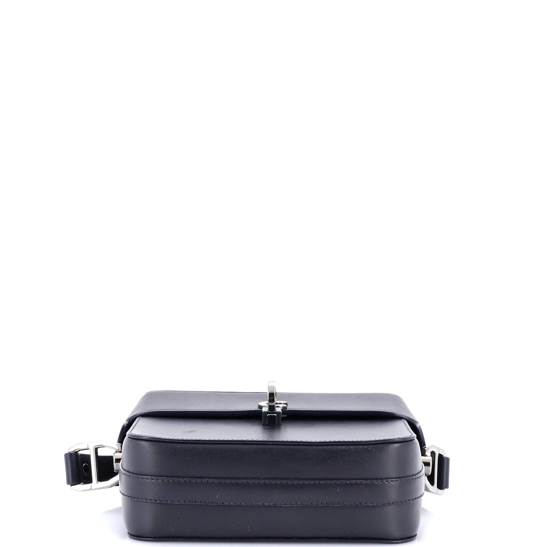 Boxy Messenger Bag Leather