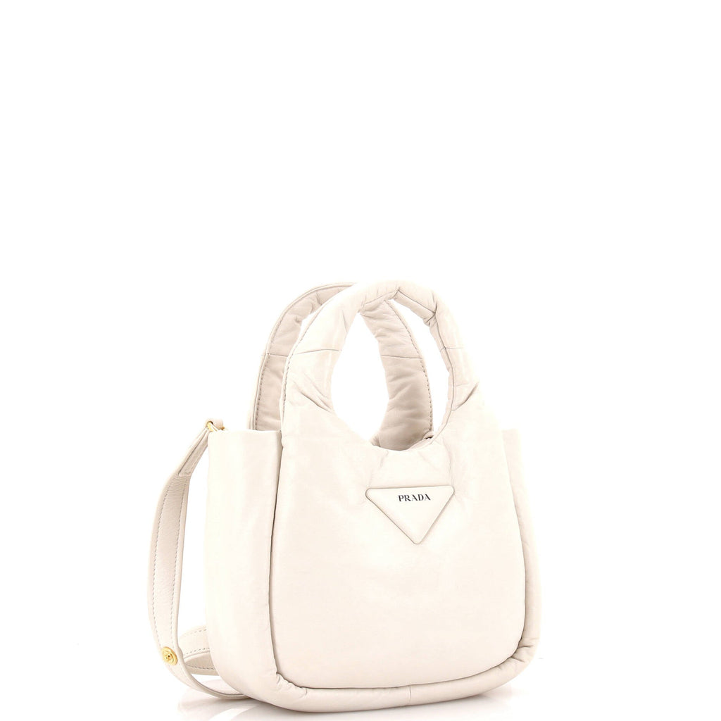 Padded Soft Tote Leather Mini