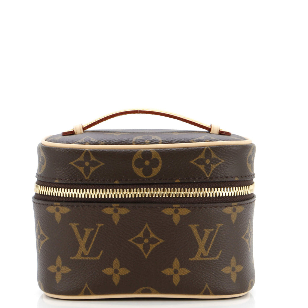 Nice Vanity Case Monogram Canvas Nano