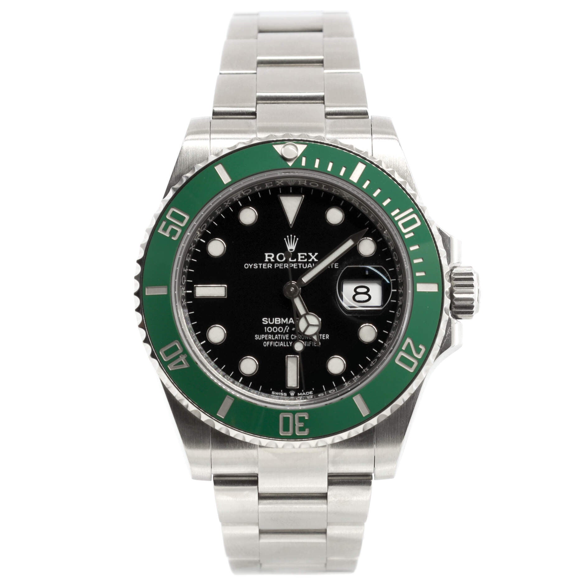 Oyster Perpetual Submariner Starbucks Date Automatic Watch Stainless Steel and Cerachrom 41