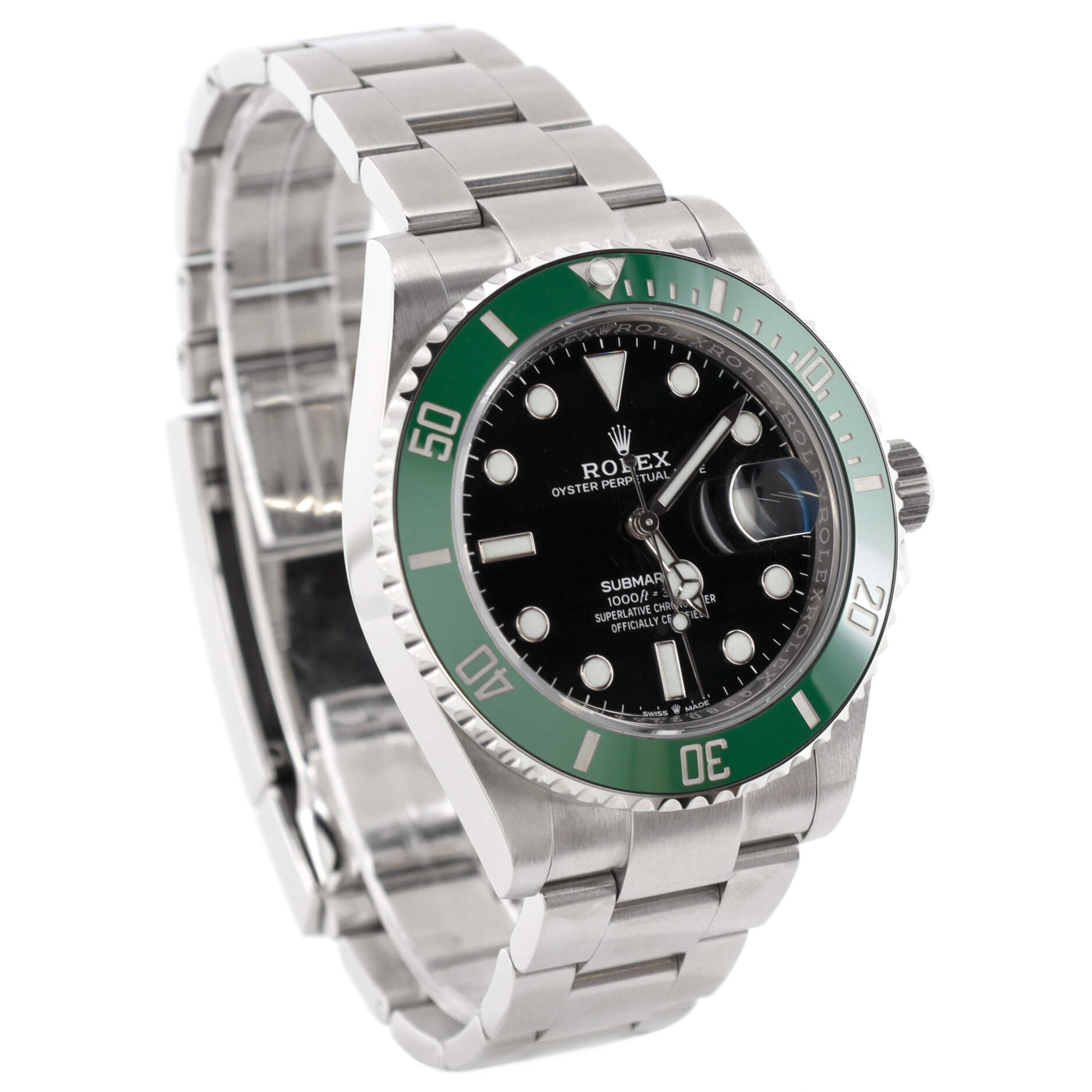Oyster Perpetual Submariner Starbucks Date Automatic Watch Stainless Steel and Cerachrom 41