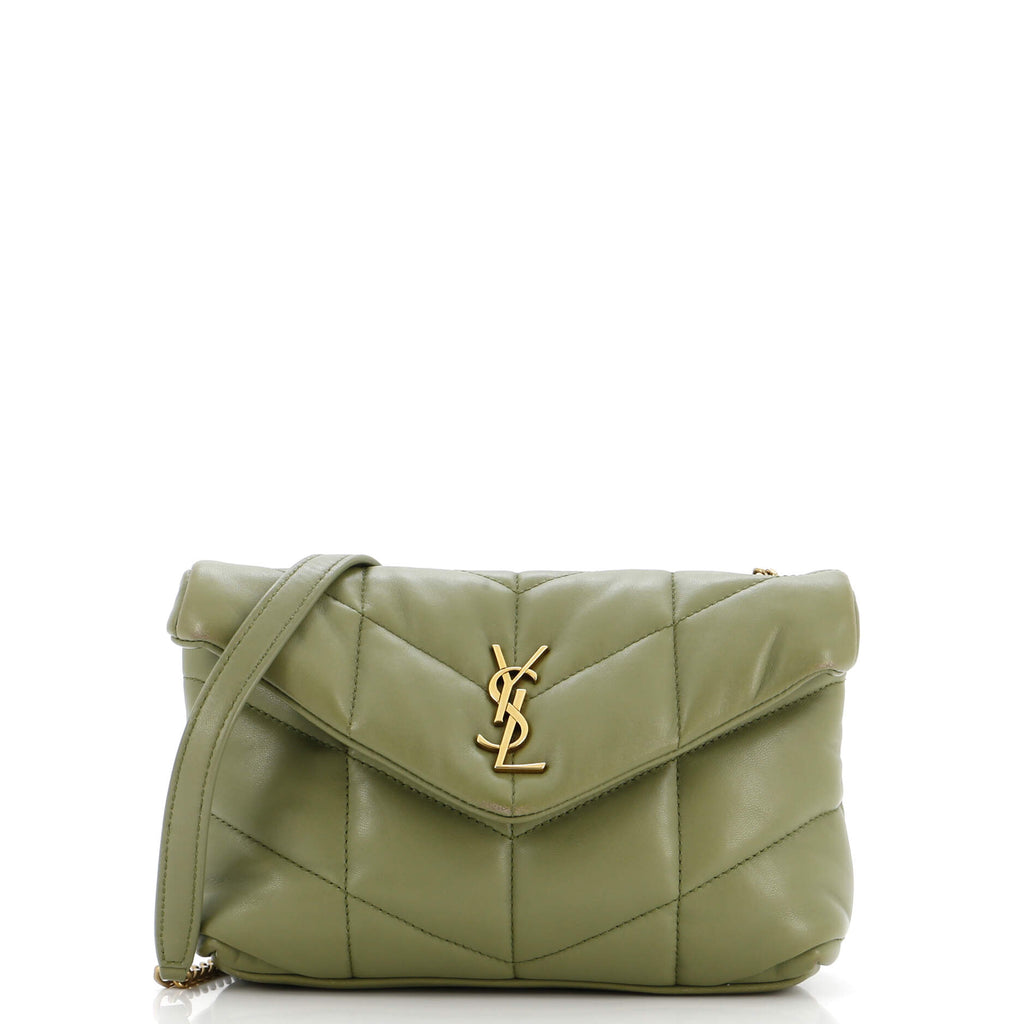 Loulou Puffer Shoulder Bag Quilted Leather Mini