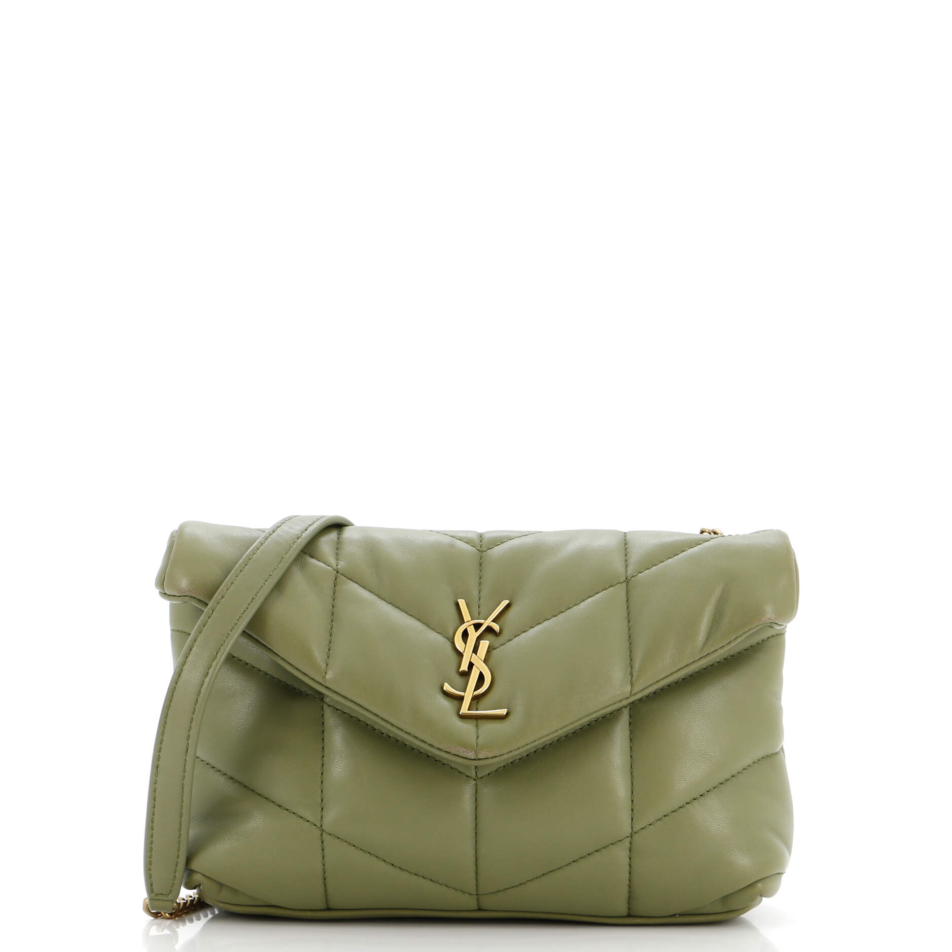 Loulou Puffer Shoulder Bag Quilted Leather Mini