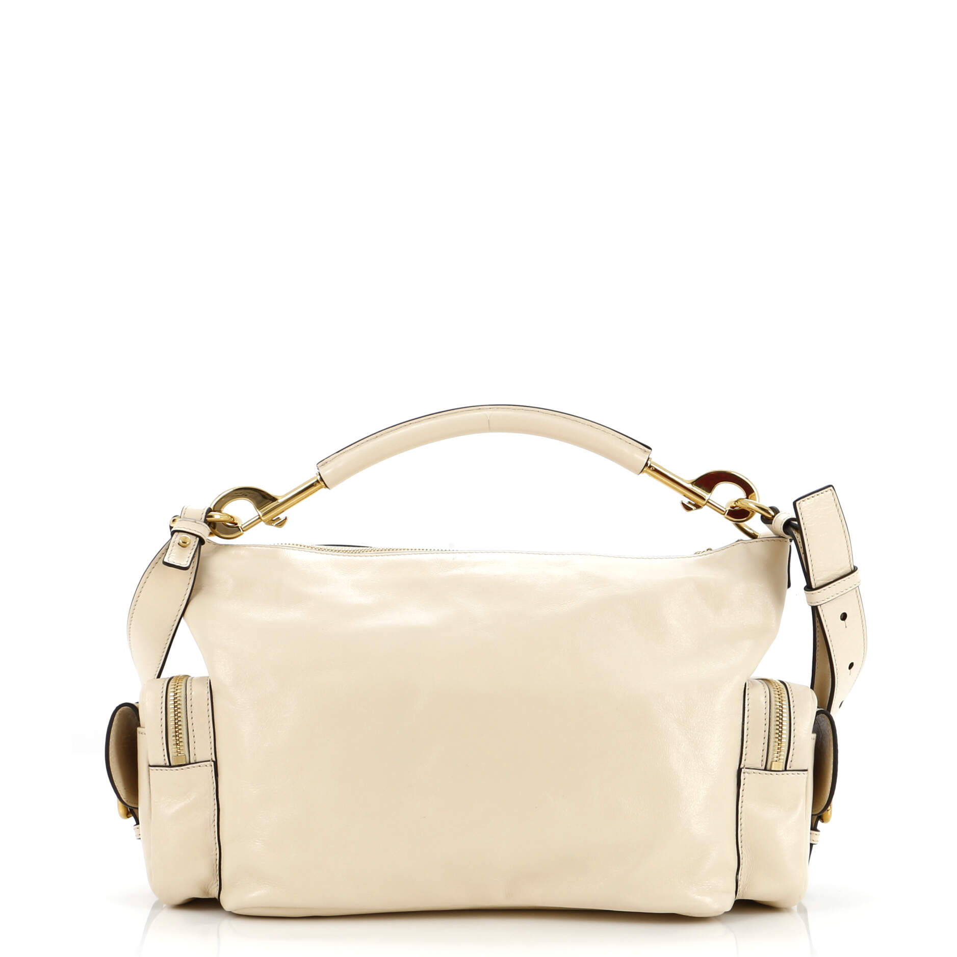 Camera Shoulder Bag Leather Medium