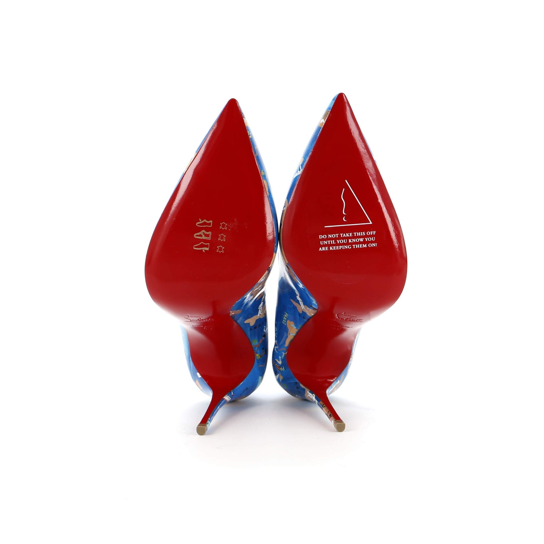 Women's Hot Chick Pumps Printed Patent 100