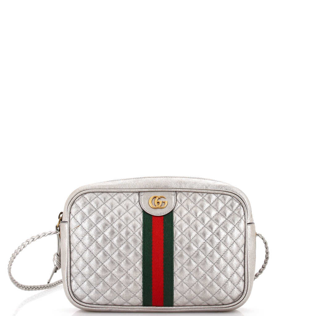 Trapuntata Camera Bag Quilted Leather Small
