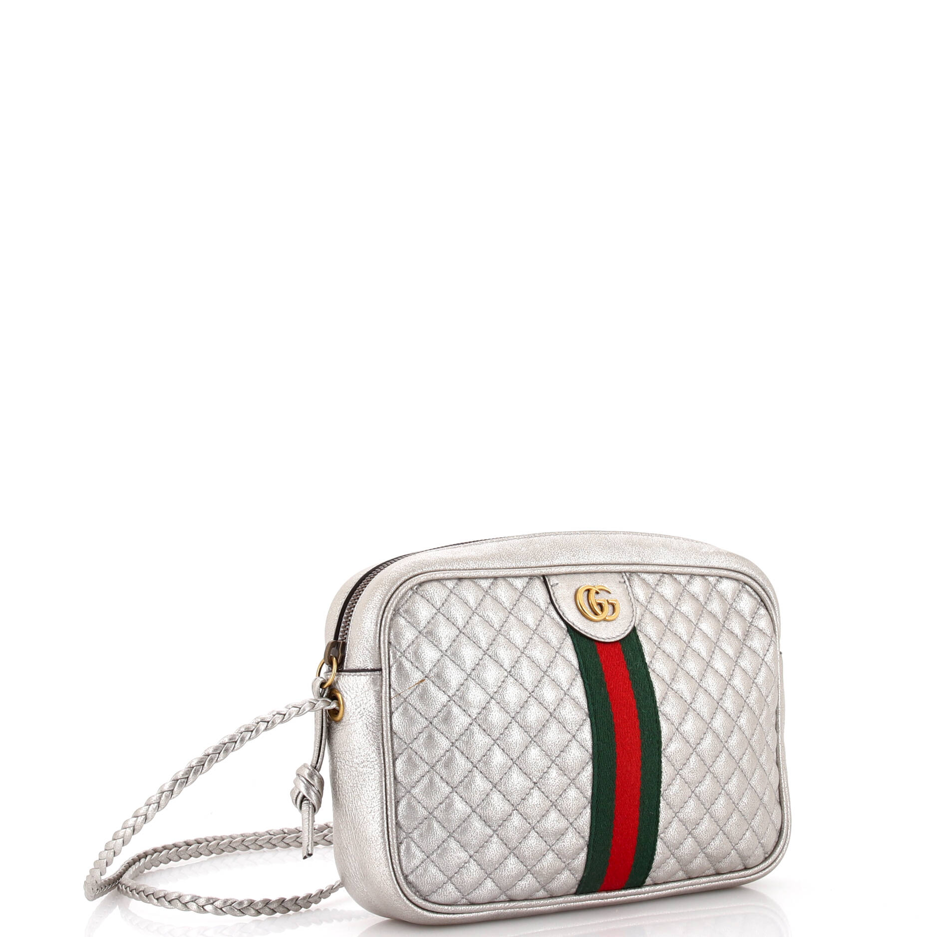Trapuntata Camera Bag Quilted Leather Small