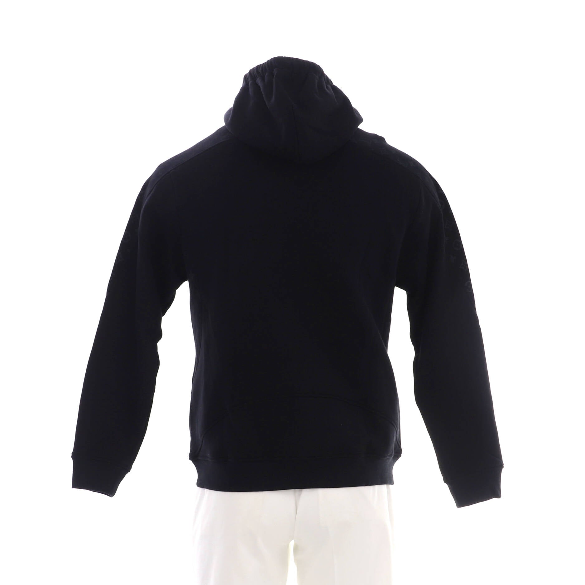 Men's Circle Cut Hoodie Monogram Cotton