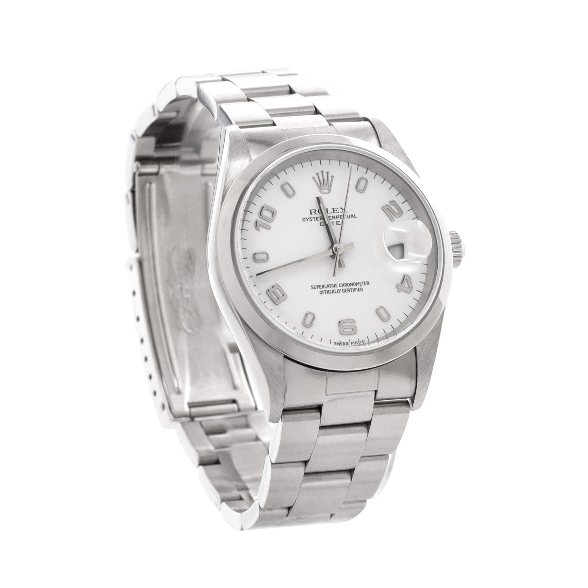 Oyster Perpetual Date Automatic Watch Stainless Steel 34