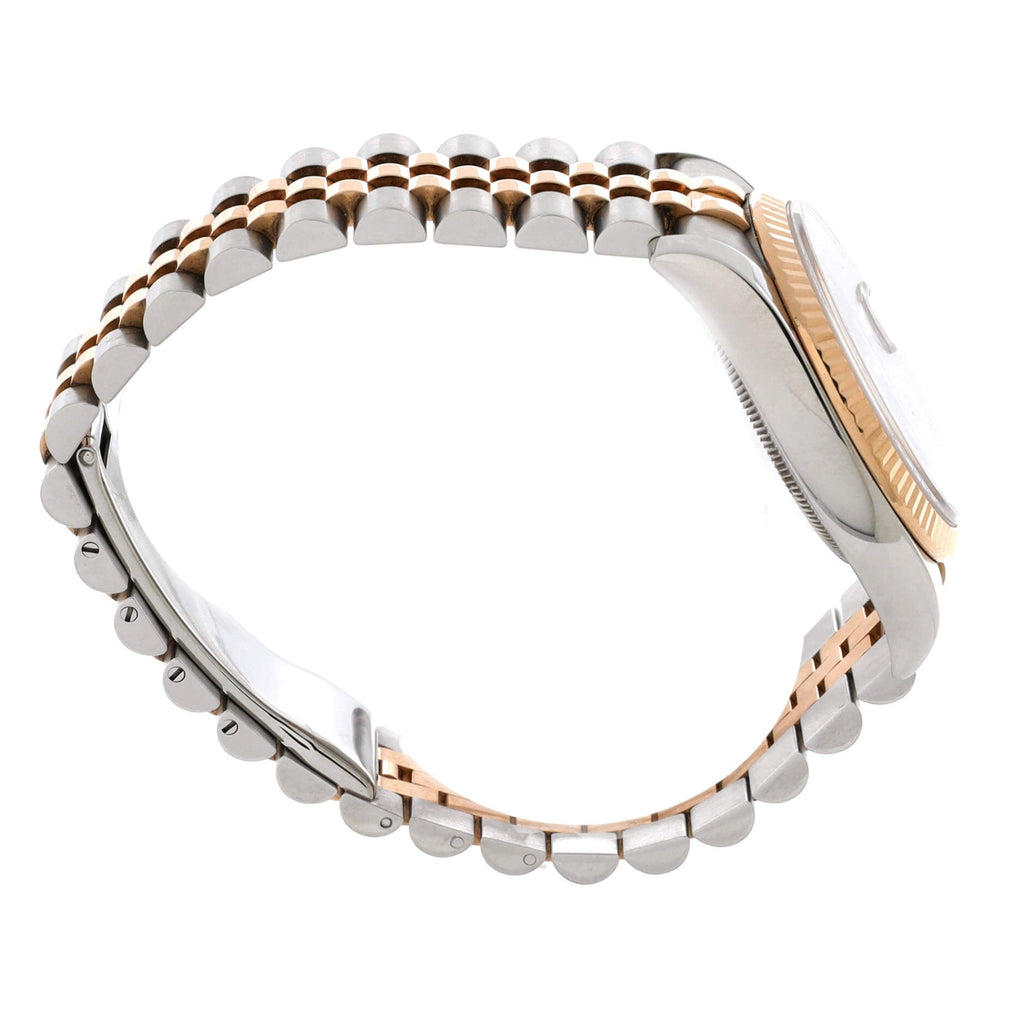 Oyster Perpetual Datejust Automatic Watch Stainless Steel and Rose Gold 36