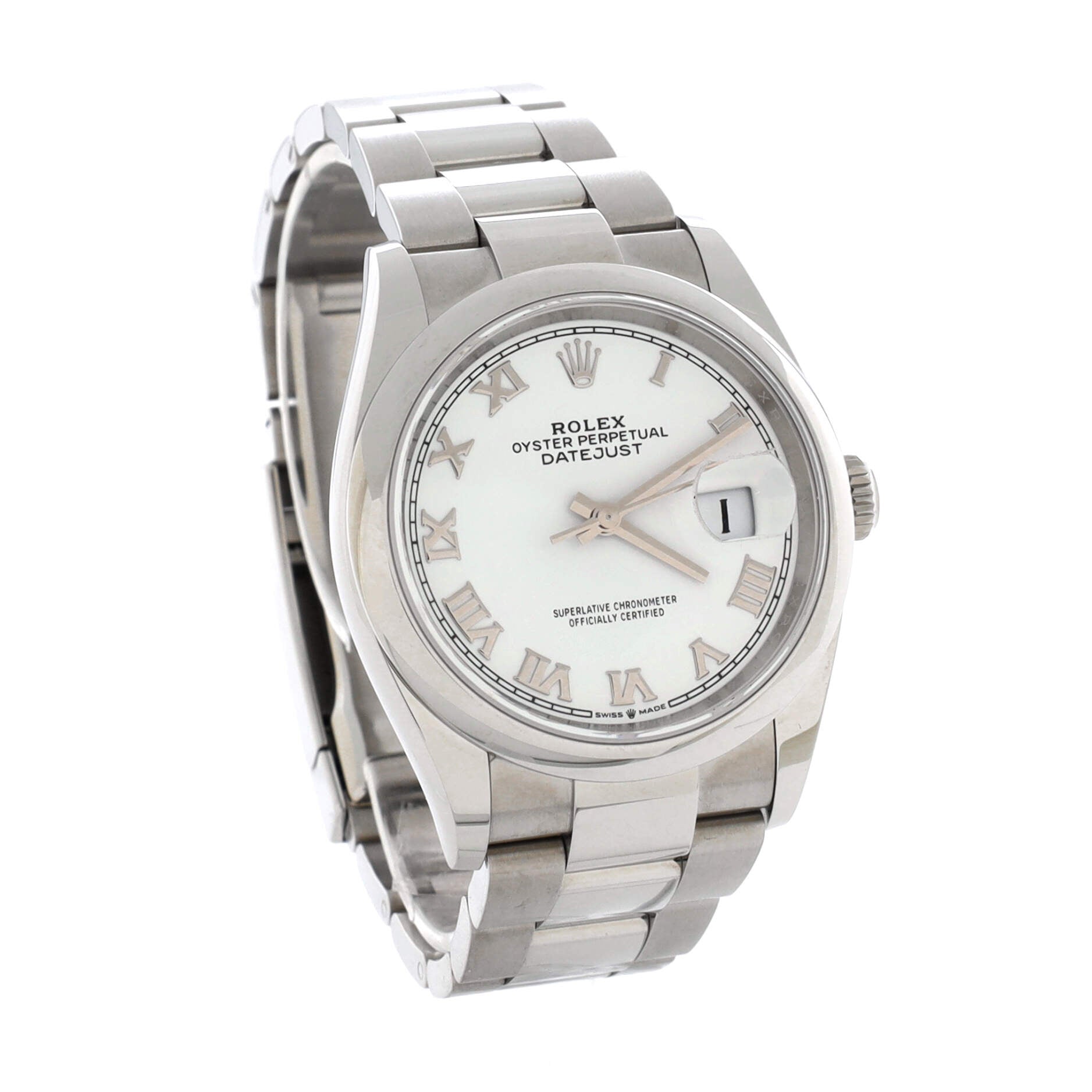 Oyster Perpetual Datejust Automatic Watch Stainless Steel 36