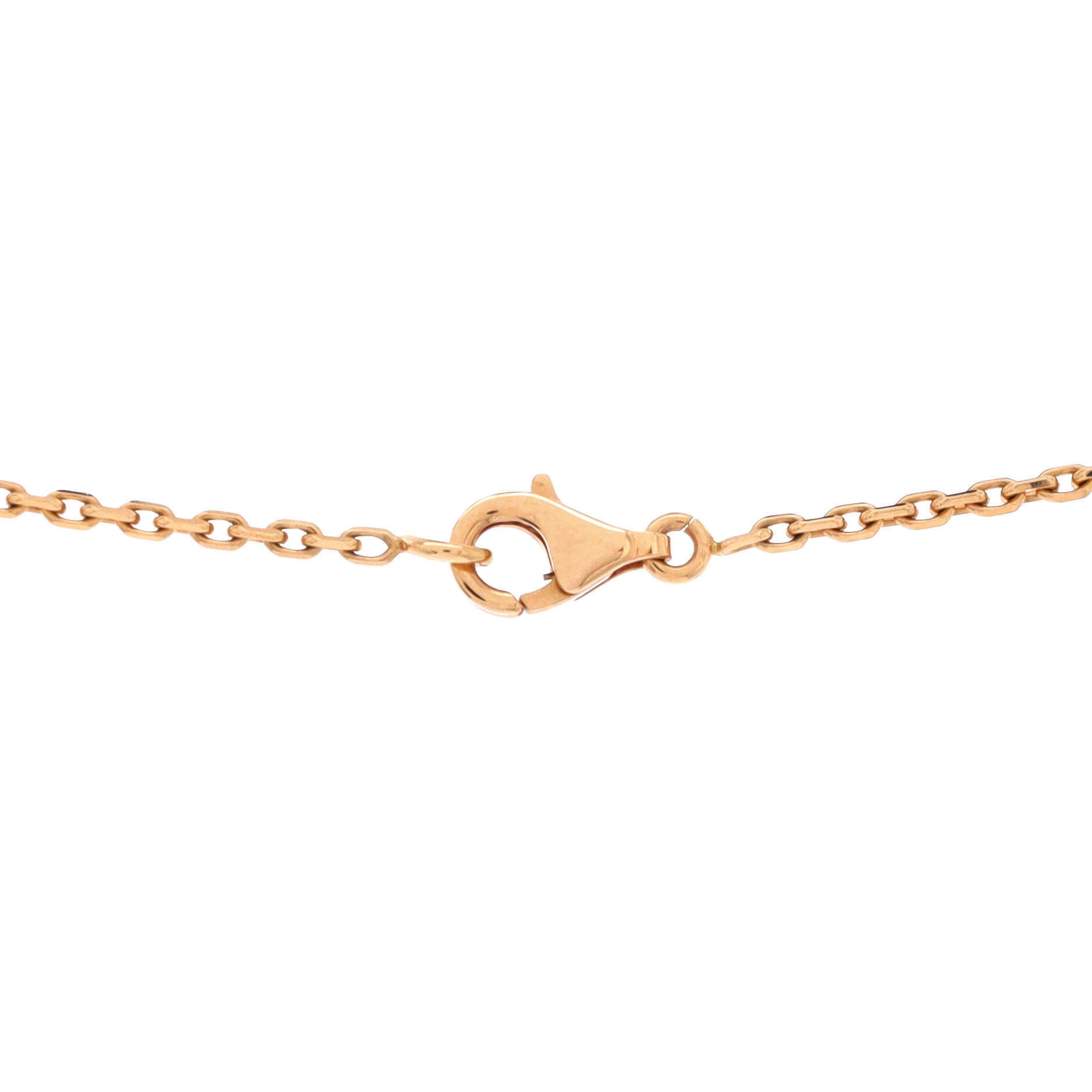Byzantine Alhambra Pendant Necklace 18K Rose Gold