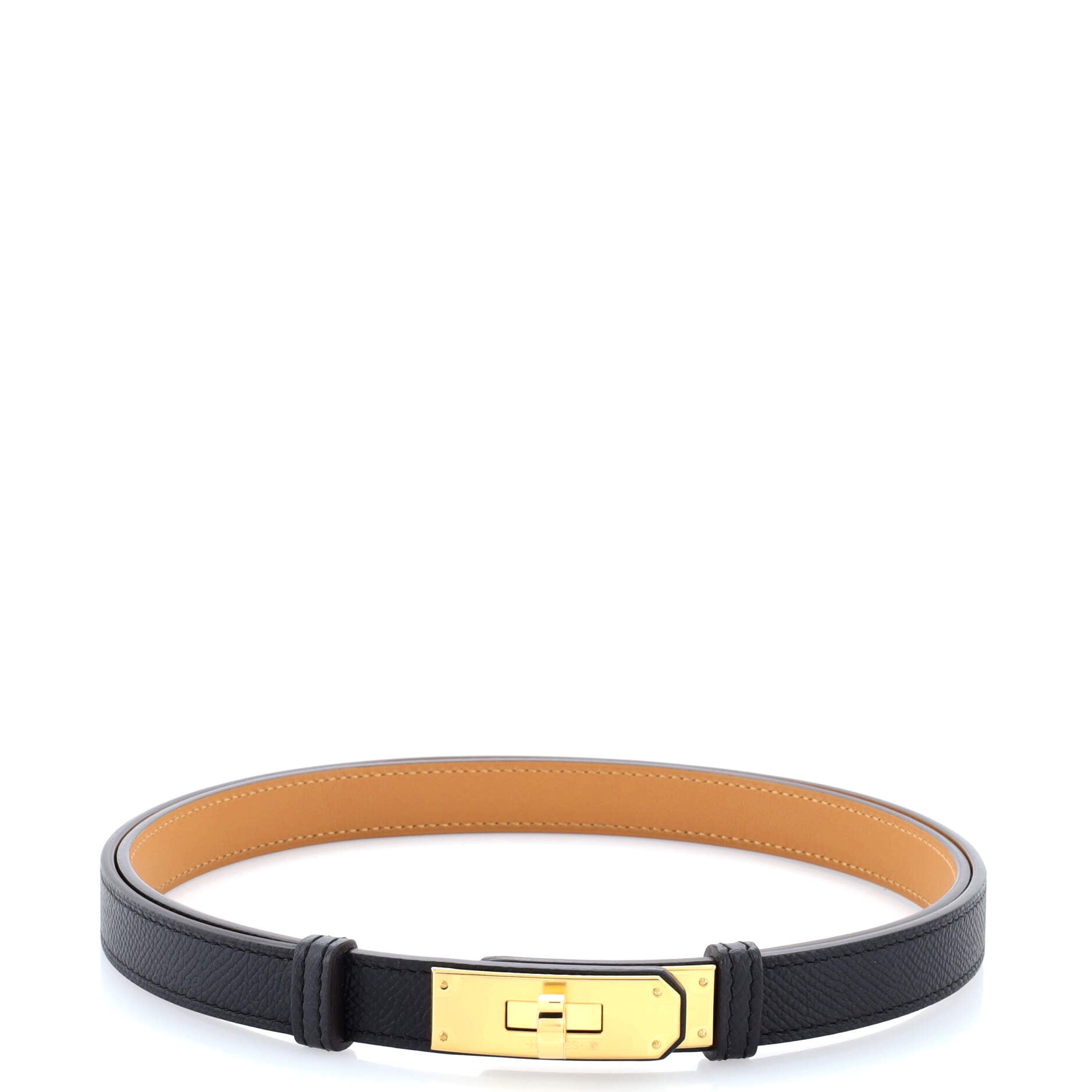Kelly Belt Leather Thin 85