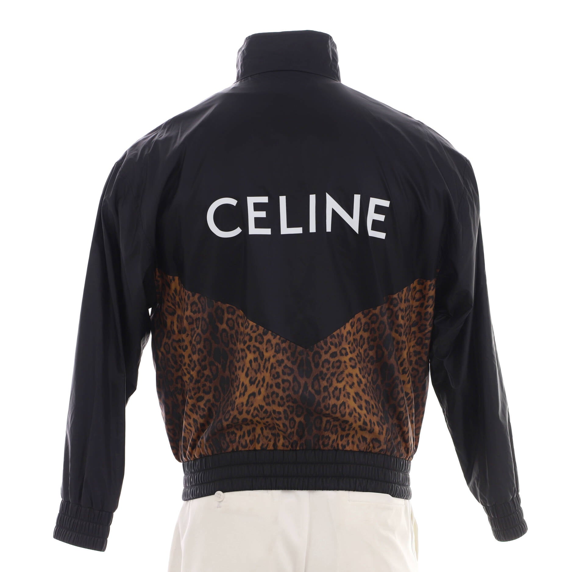 Men's Logo Zip Jacket Printed Polyamide