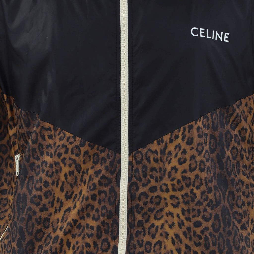 Men's Logo Zip Jacket Printed Polyamide