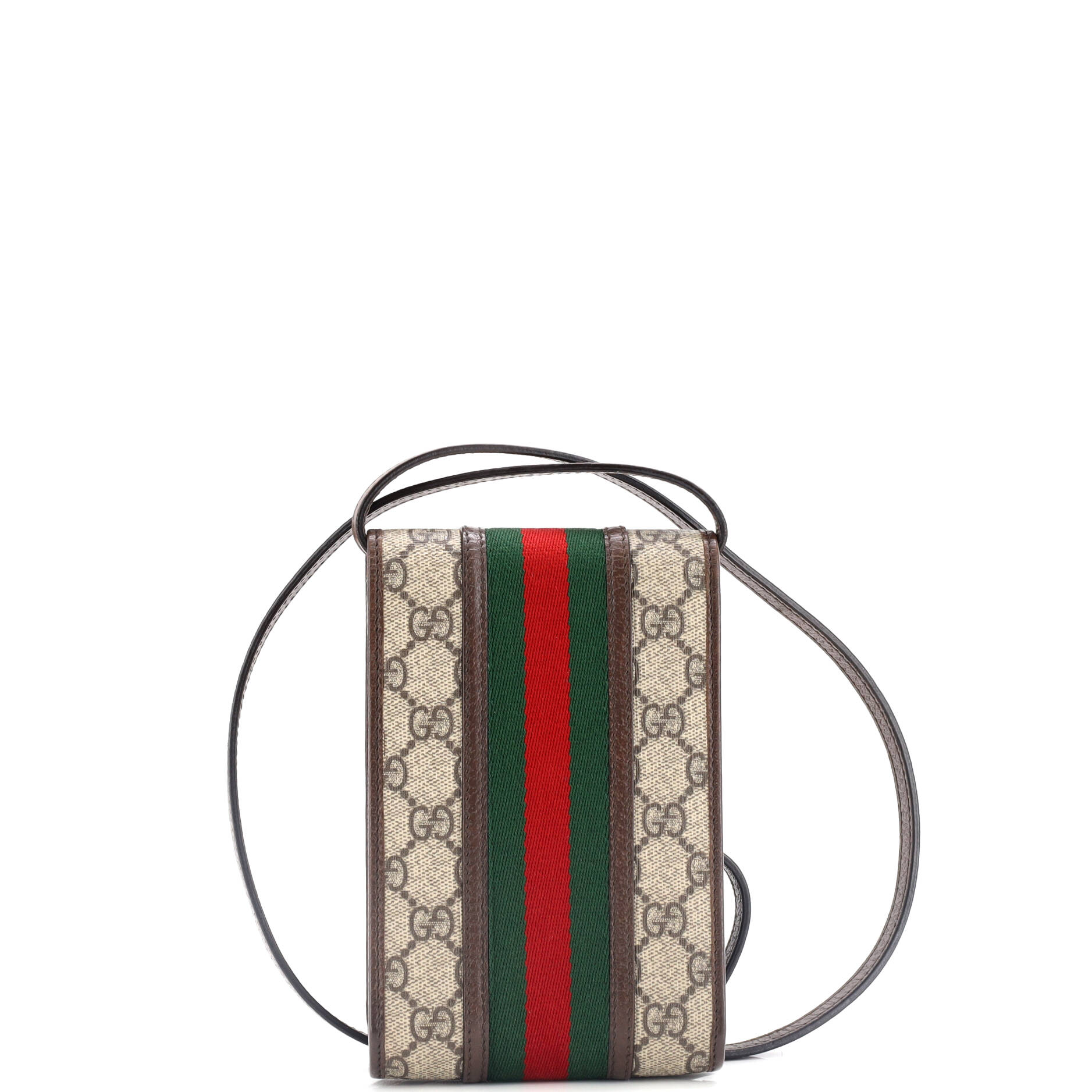 Ophidia Vertical Flap Crossbody Bag GG Coated Canvas Mini