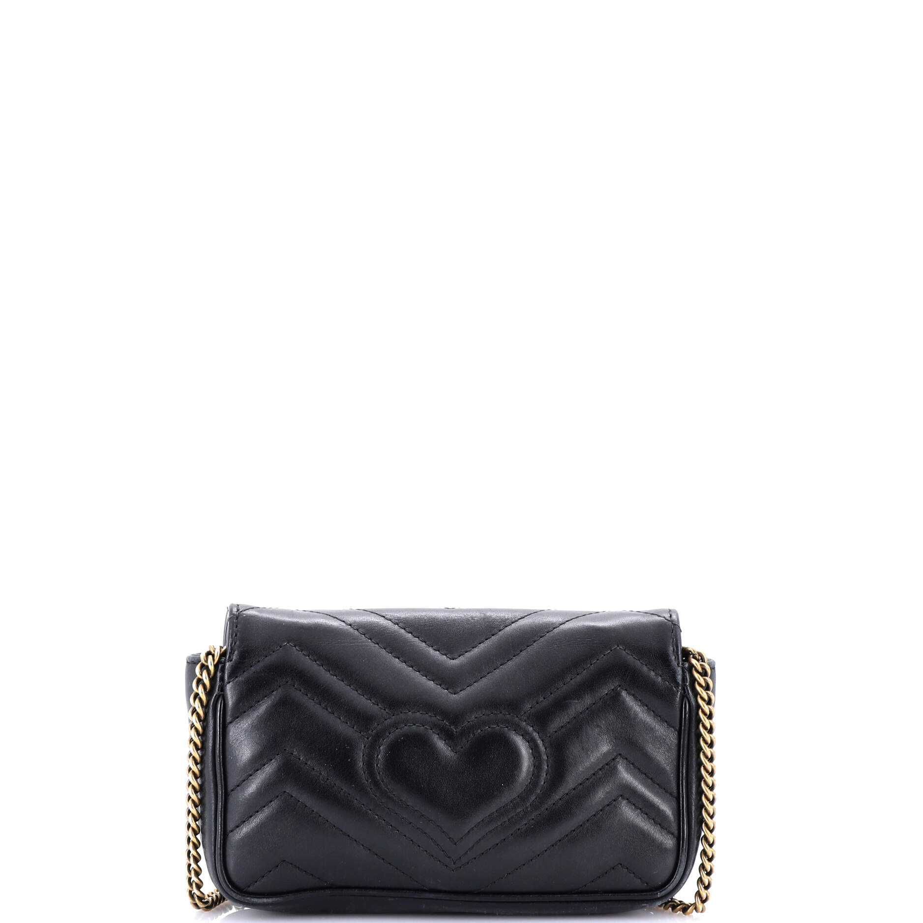 GG Marmont Flap Bag Matelasse Leather Super Mini