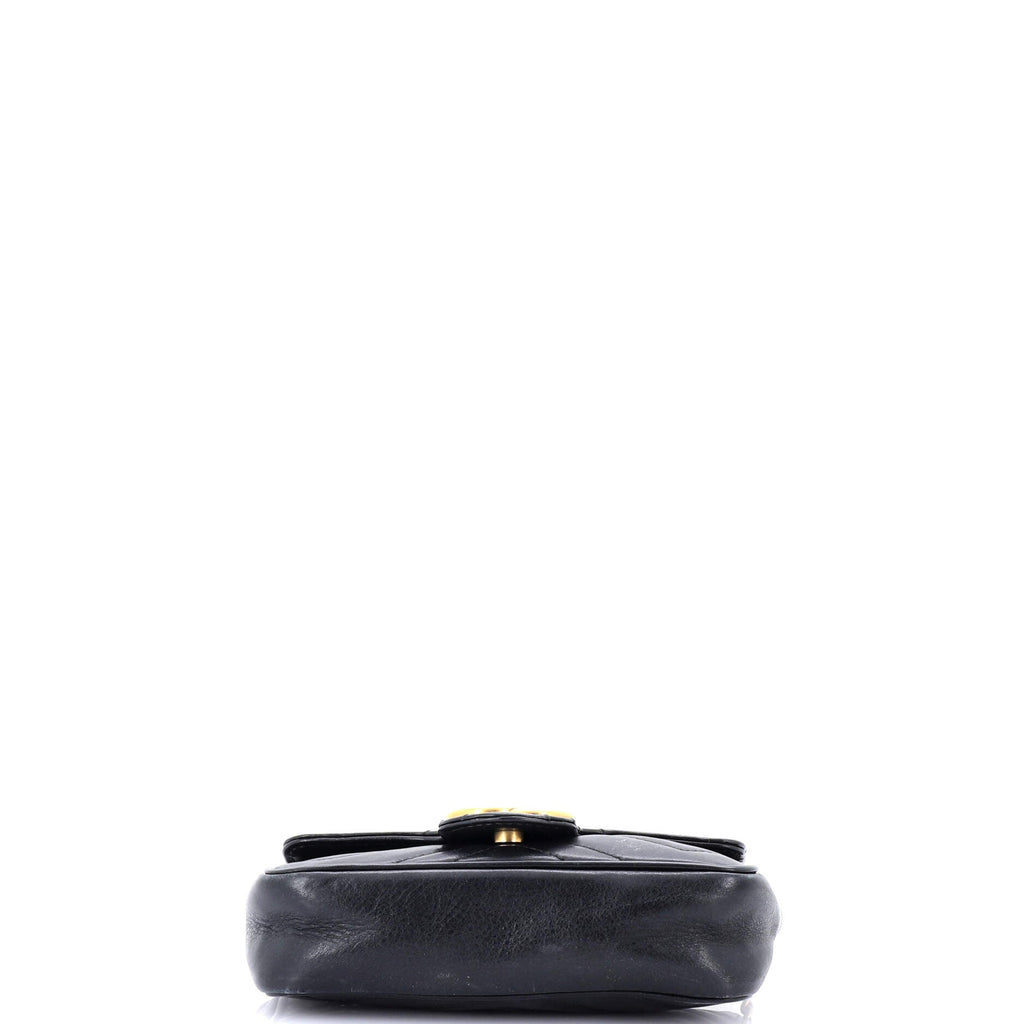 GG Marmont Flap Bag Matelasse Leather Super Mini