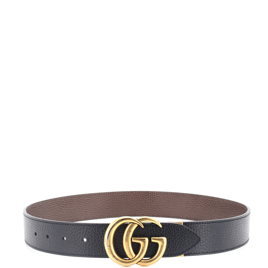 GG Marmont Reversible Belt Leather Wide 80
