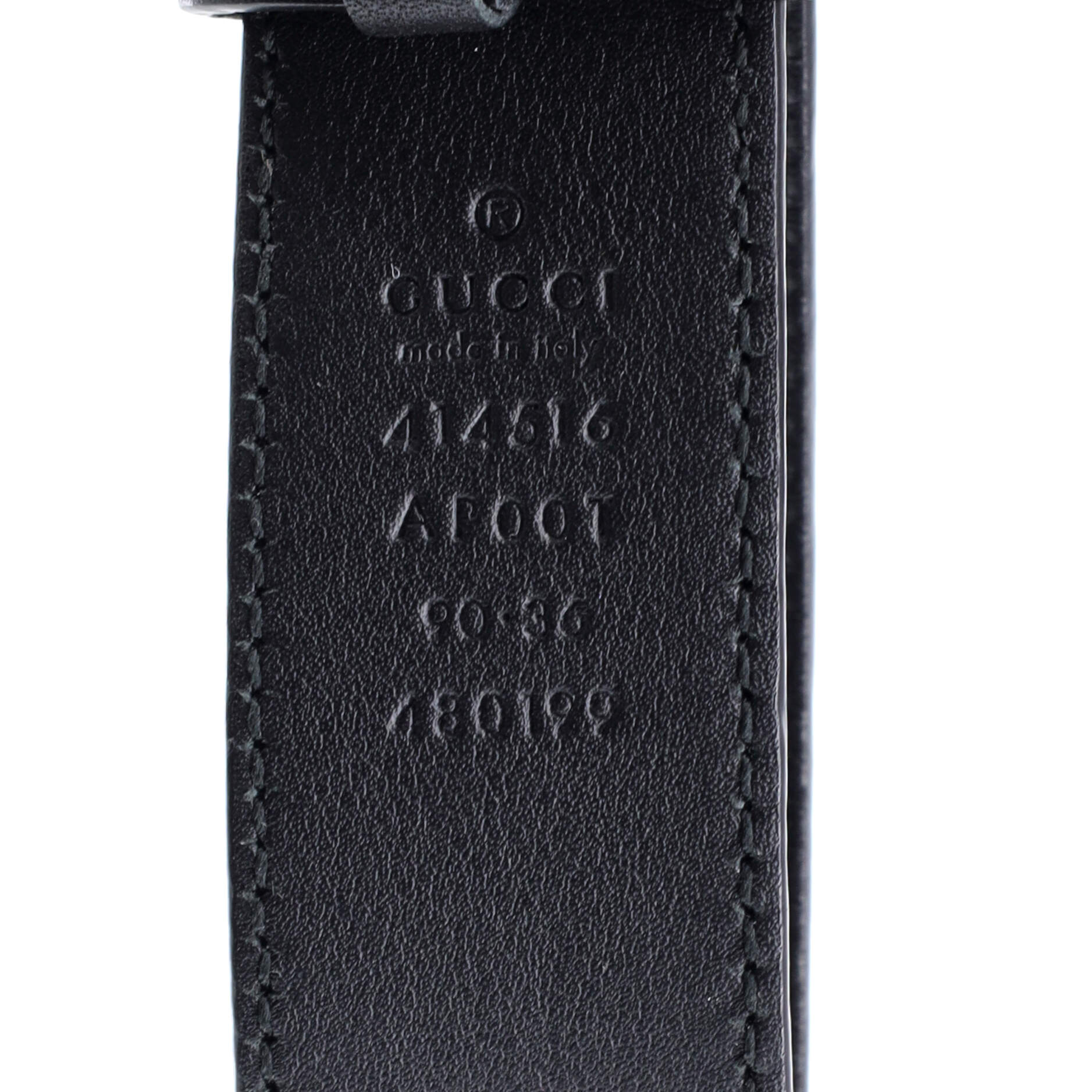 GG Marmont Belt Leather Medium 90