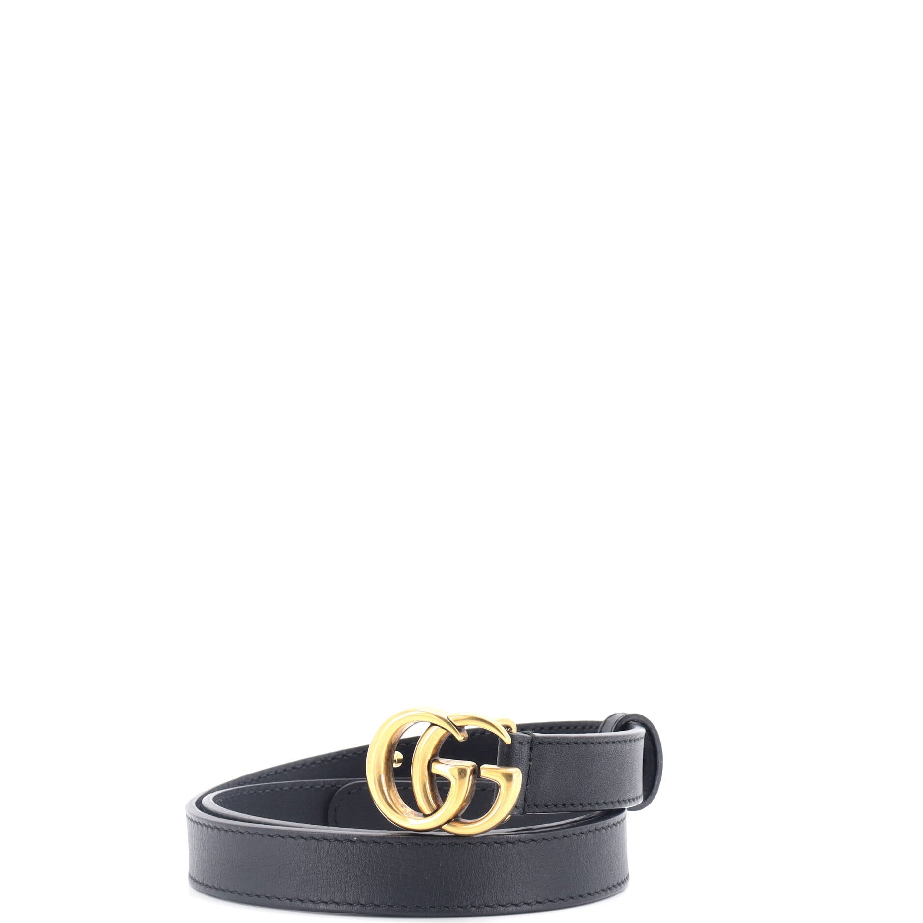 GG Marmont Belt Leather Thin