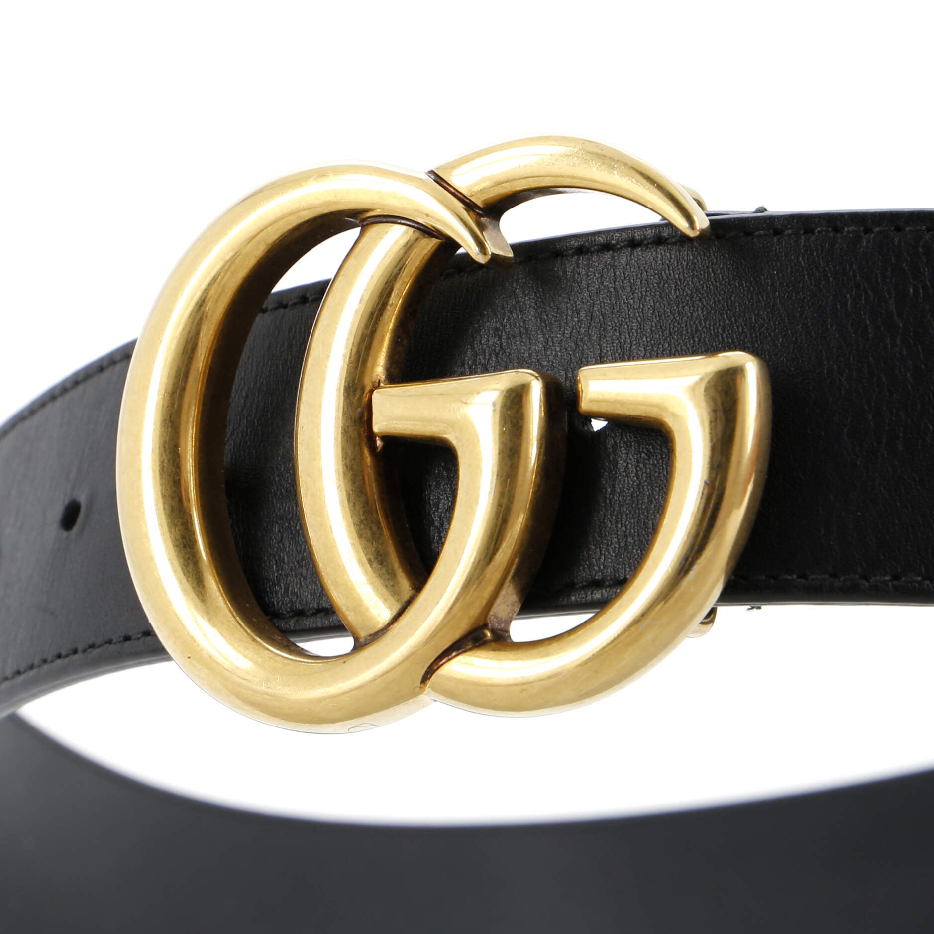 GG Marmont Belt Leather Wide 85