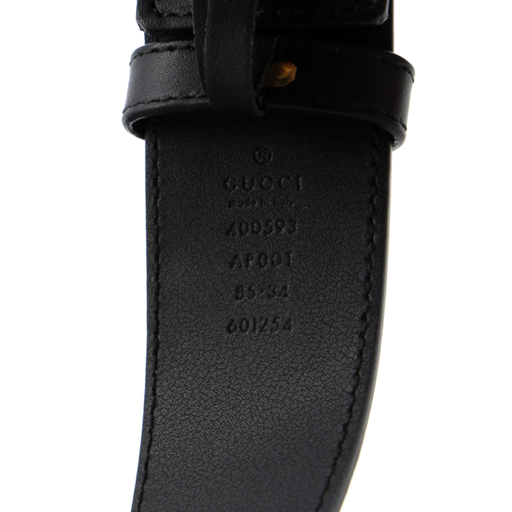 GG Marmont Belt Leather Wide 85