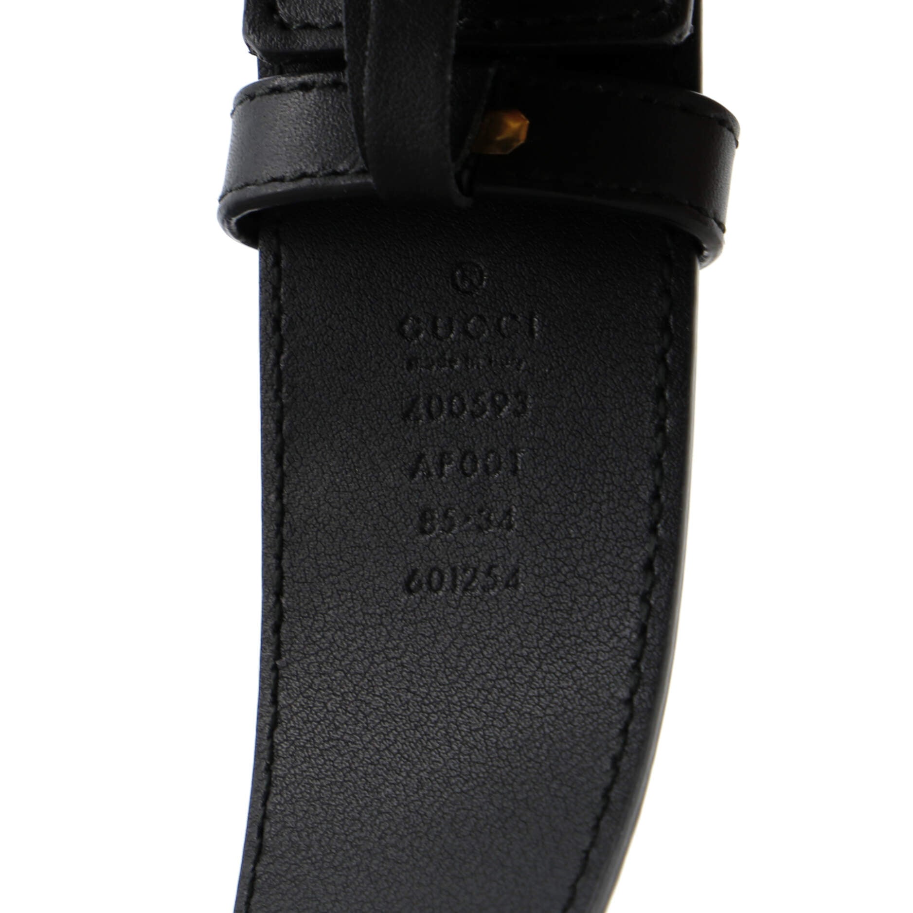 GG Marmont Belt Leather Wide 85