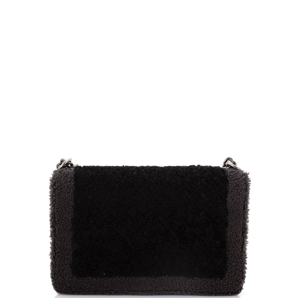 Boy Flap Bag Shearling New Medium