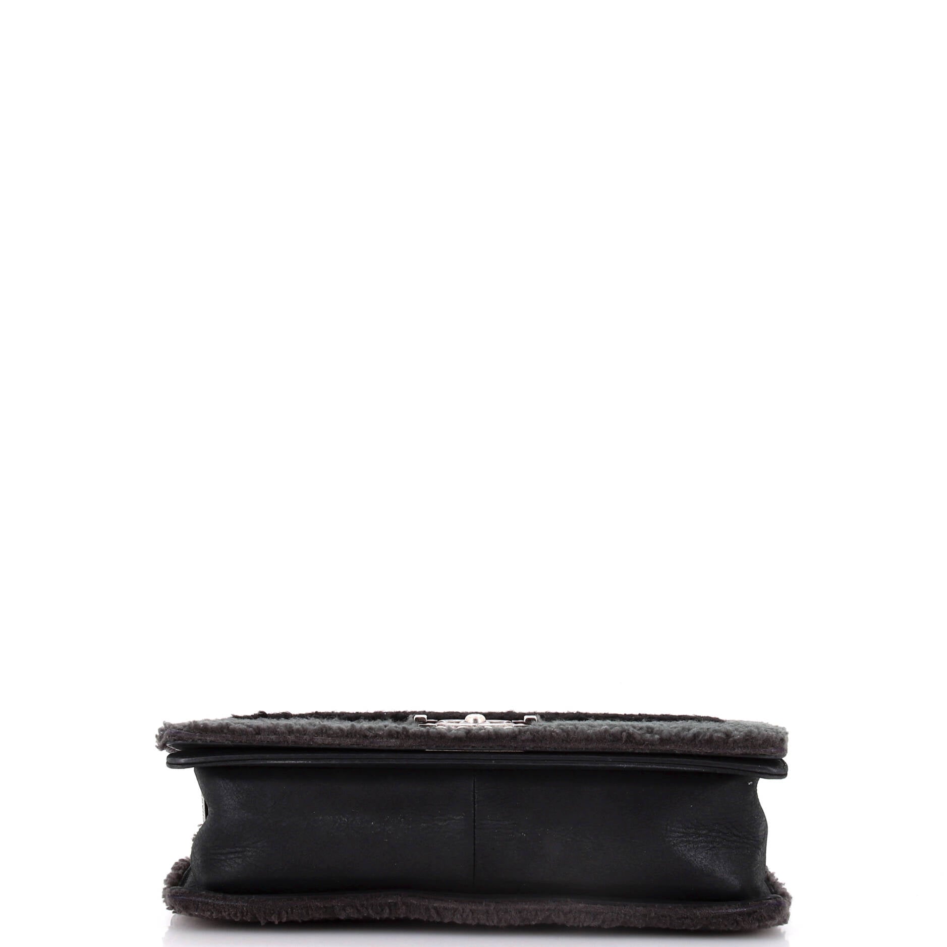 Boy Flap Bag Shearling New Medium