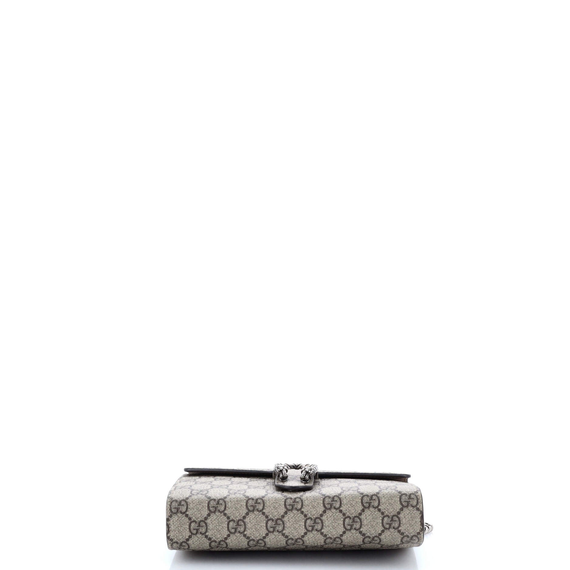 Dionysus Chain Wallet GG Coated Canvas Small