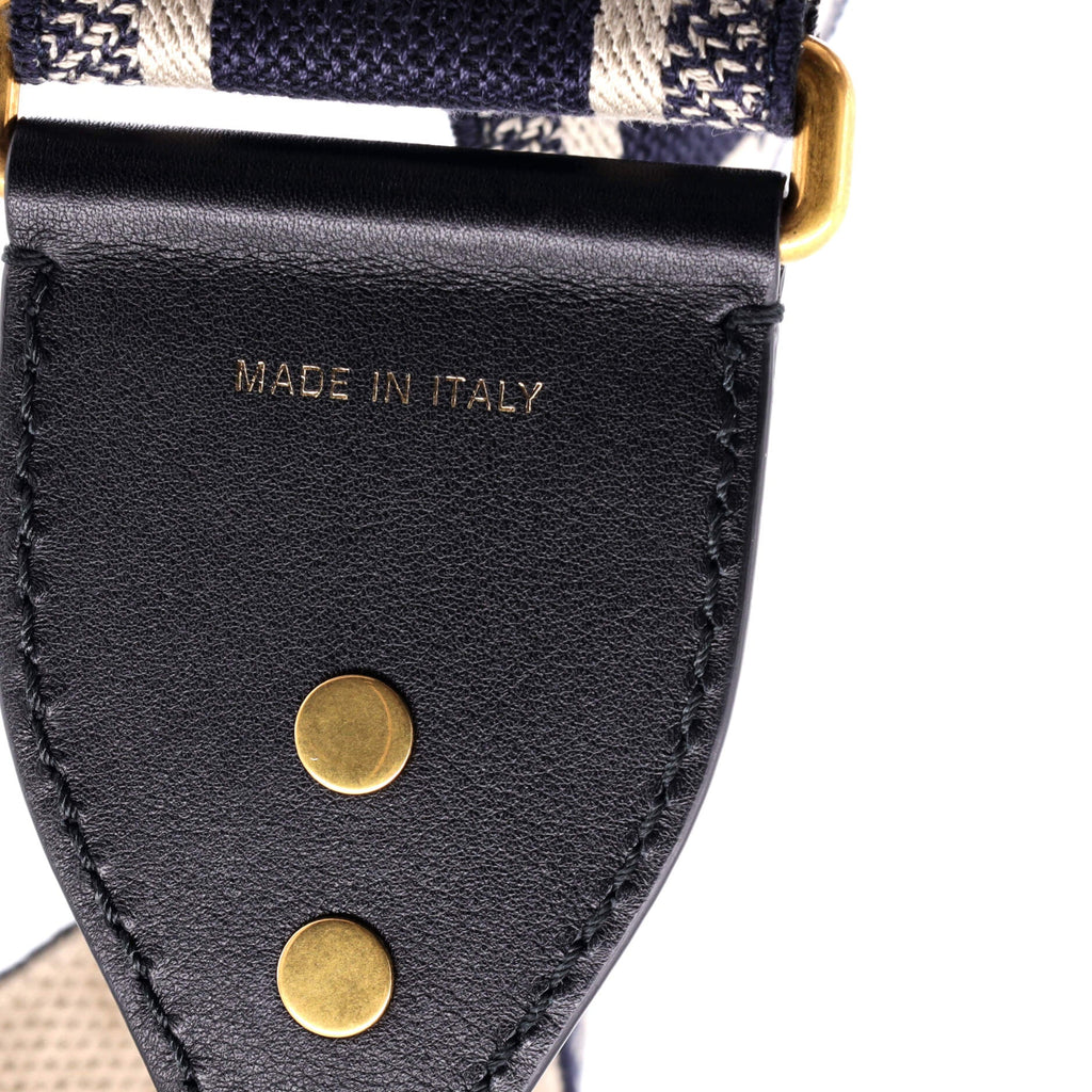 Logo Shoulder Strap Embroidered Canvas