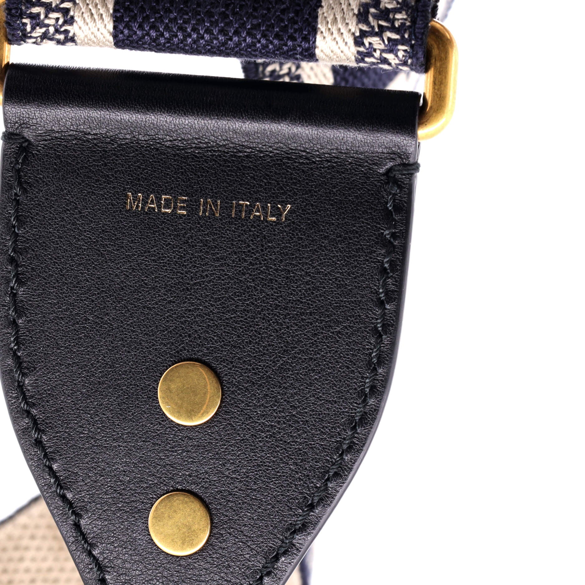 Logo Shoulder Strap Embroidered Canvas