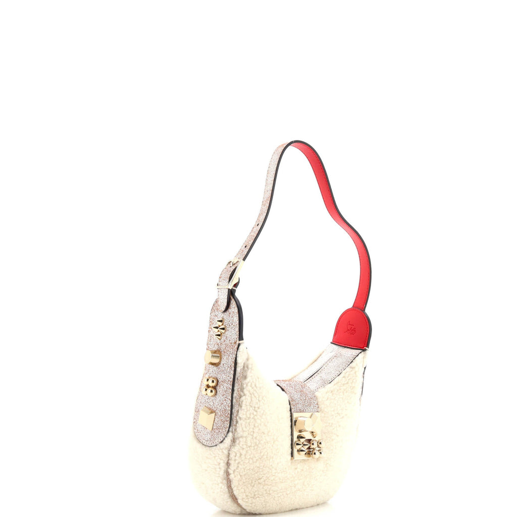 Carasky Hobo Shearling with Leather Mini