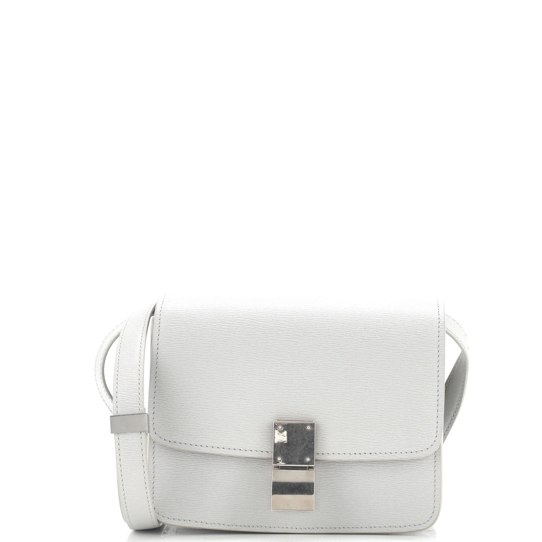 Classic Box Bag Grainy Leather Small