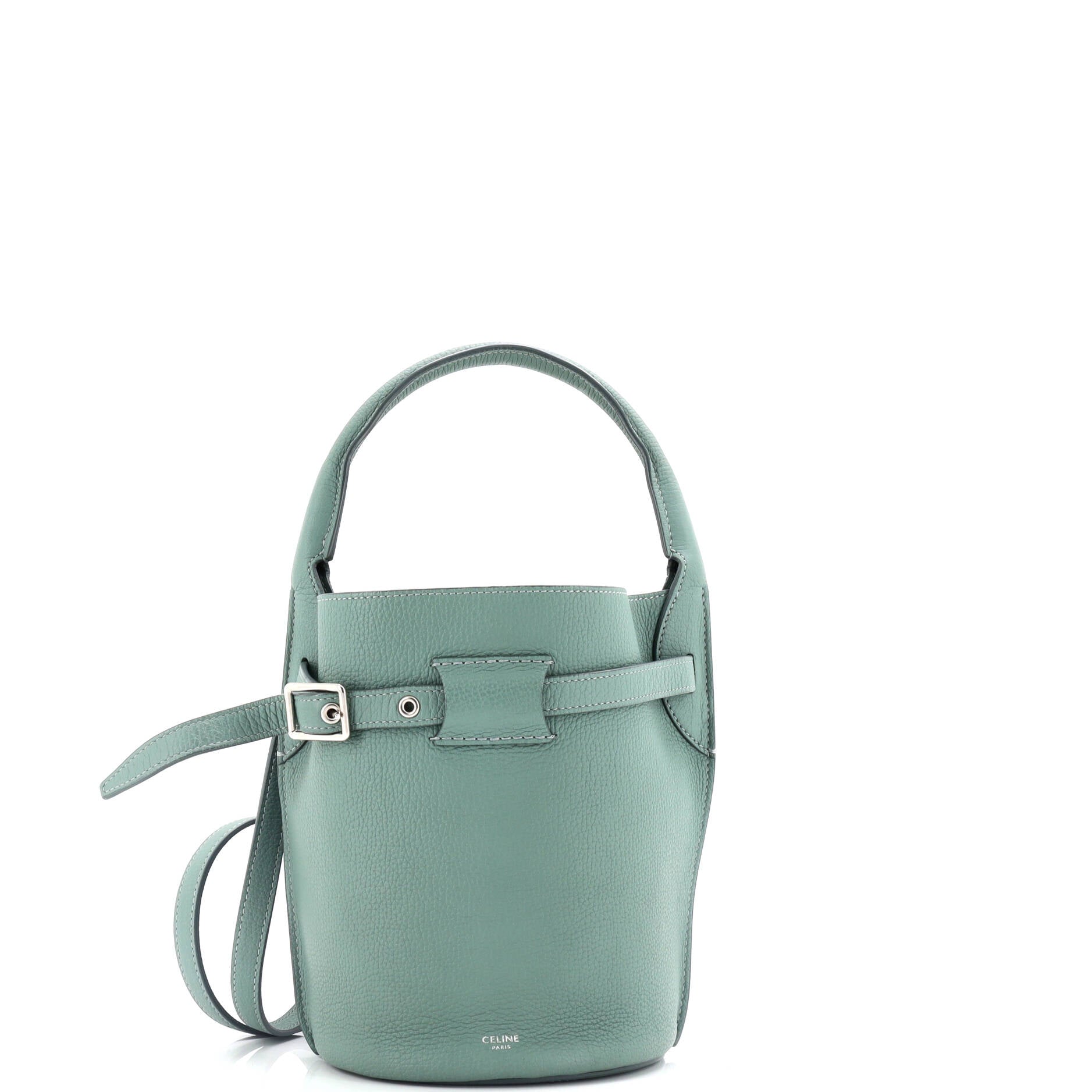 Big Bag Bucket Leather Nano