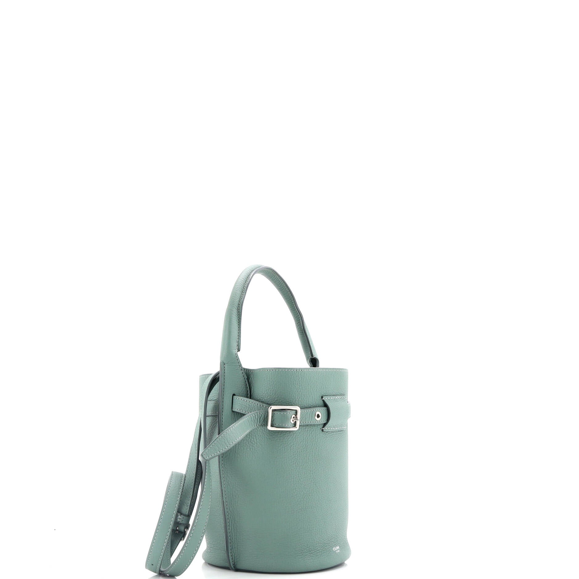 Big Bag Bucket Leather Nano