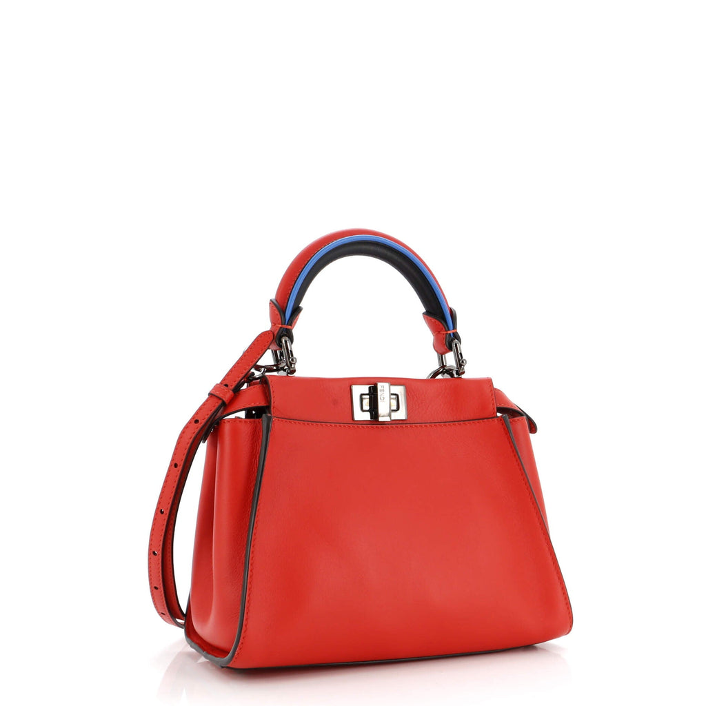 Peekaboo Iconic Bag Leather Mini