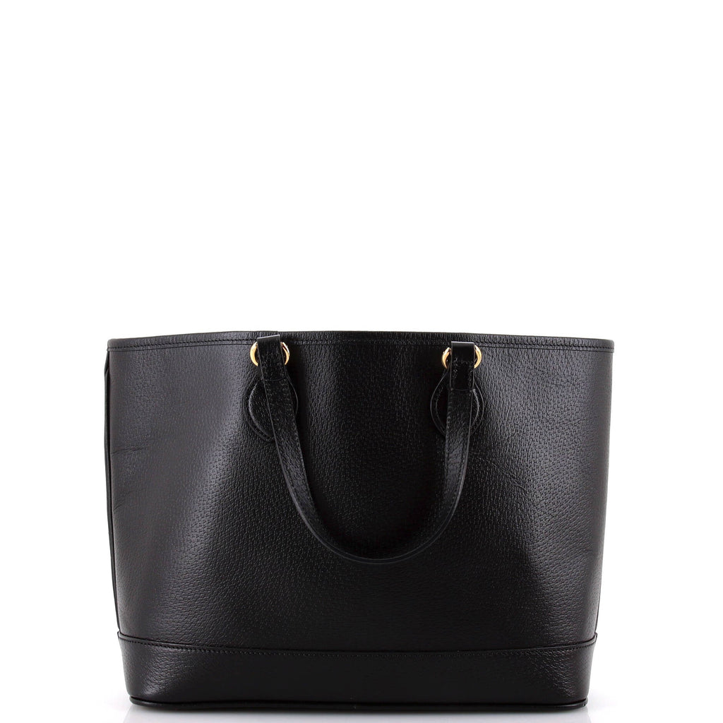 Ophidia Top Handle Shopping Tote Leather Small