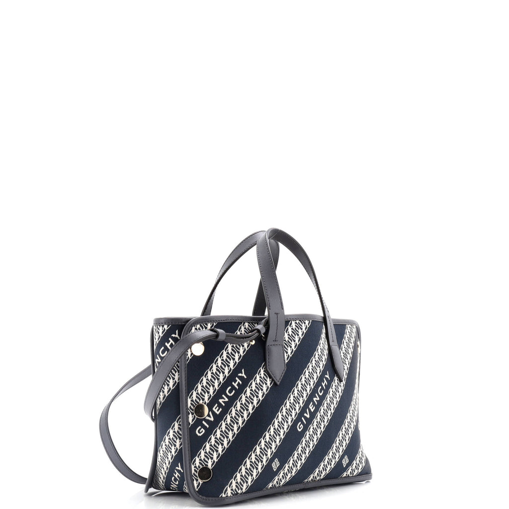 Bond Shopper Tote Logo Jacquard Canvas Mini