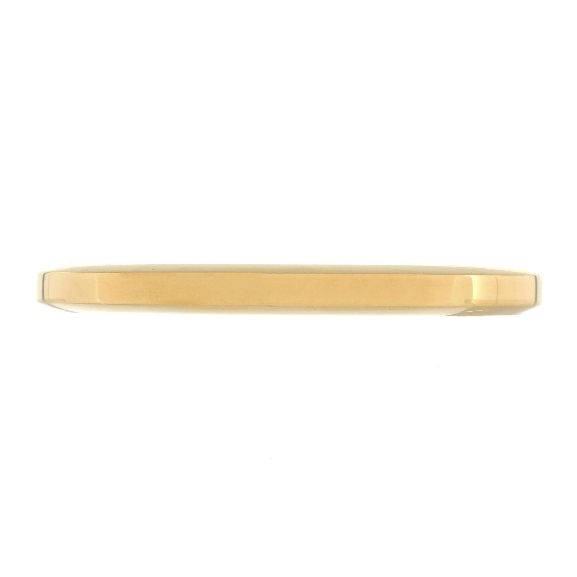 Lock Bangle Bracelet 18K Yellow Gold