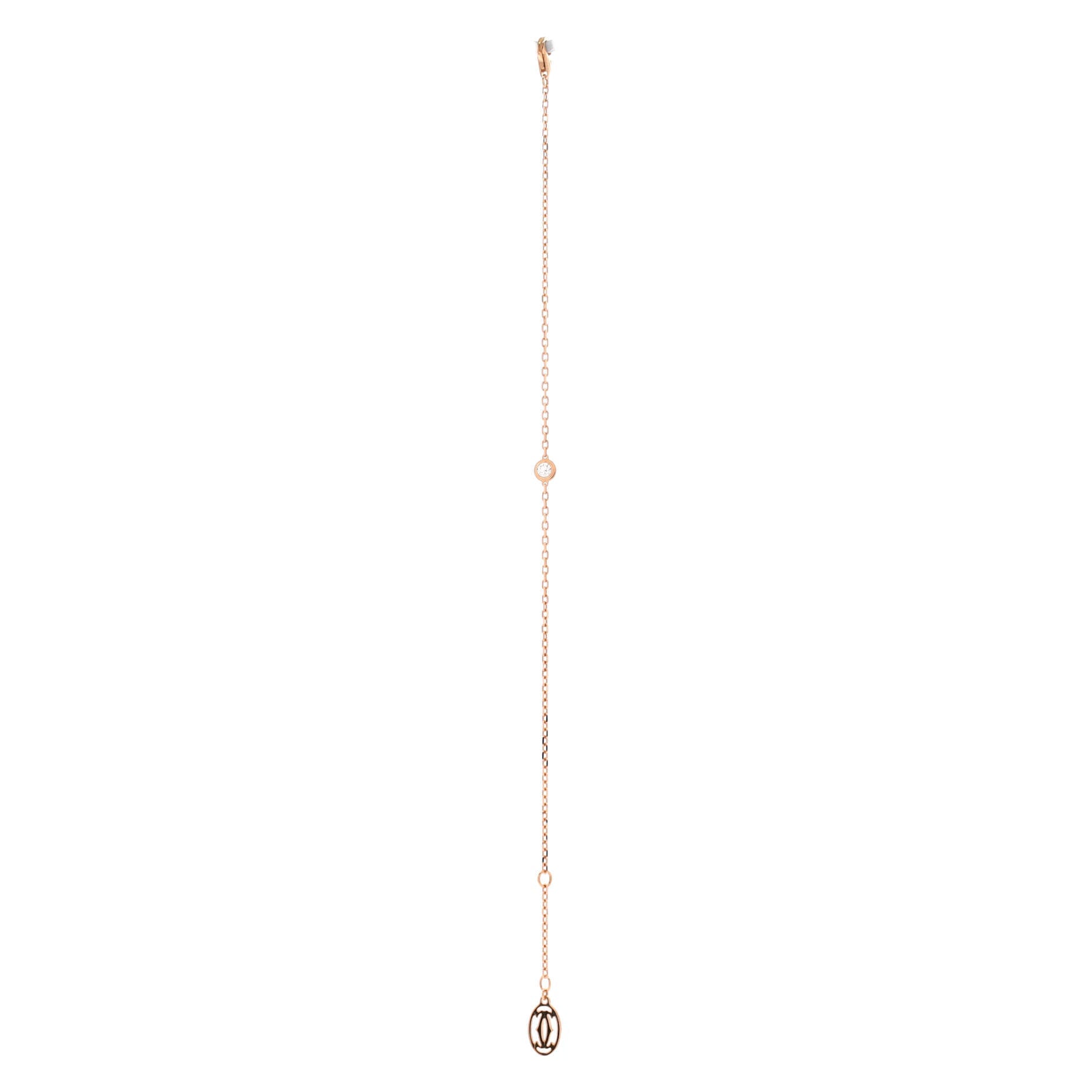 D'Amour Bracelet 18K Rose Gold and Diamond Small