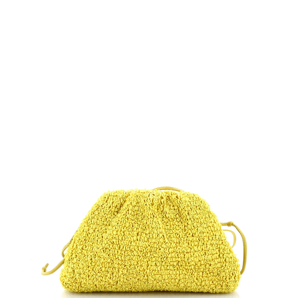The Pouch Curly Raffia Mini