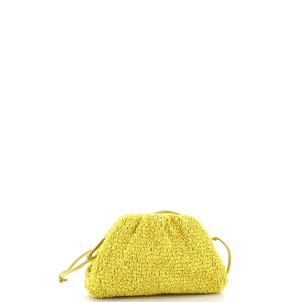 The Pouch Curly Raffia Mini
